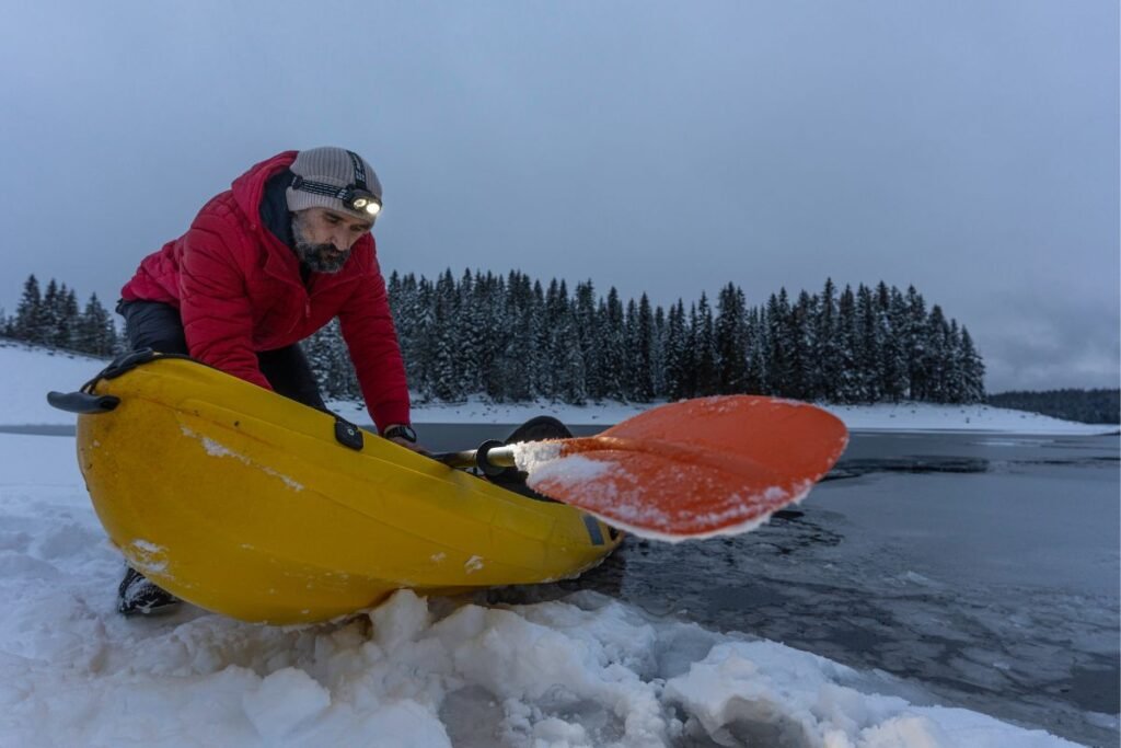 Kajakk i vinter